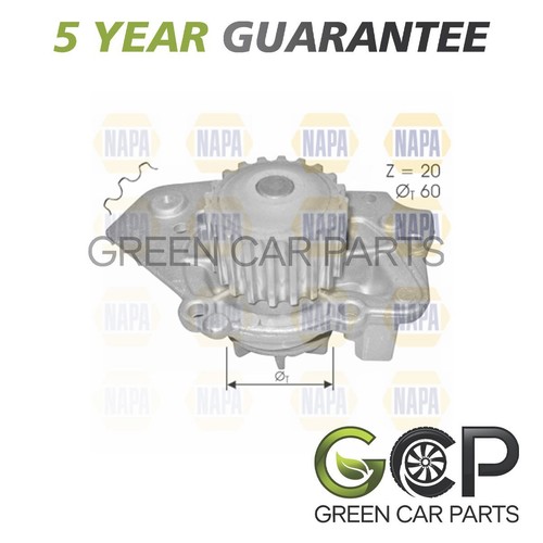 Gcp water pump fits citroen - pump,