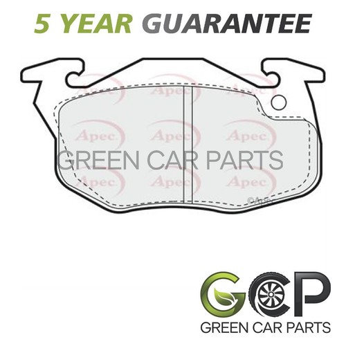 Brake pads set front - set, fits