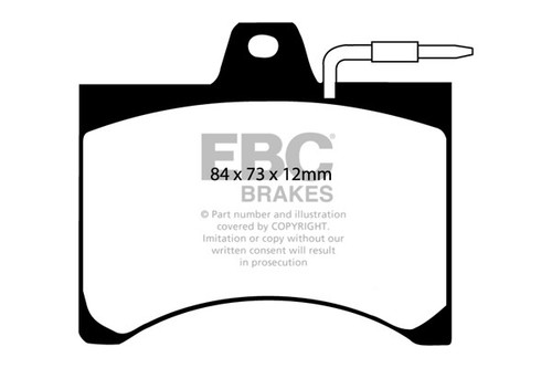 Ebc ultimax front brake - ebc, pads