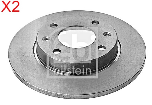 Febi brake disc - x, for