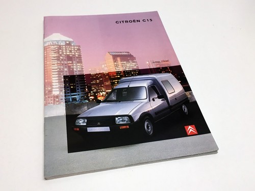 1999 citroen c15 brochure - 1999,