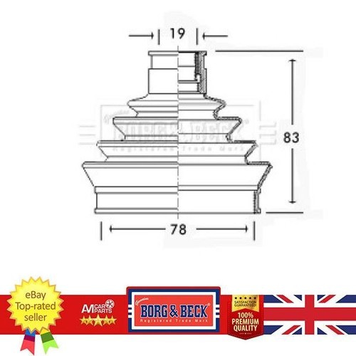 Joint boot for citroen - boot,