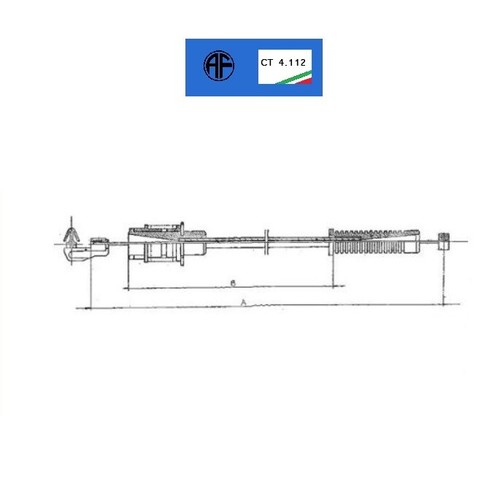 Accelerator control cable - accelerator,