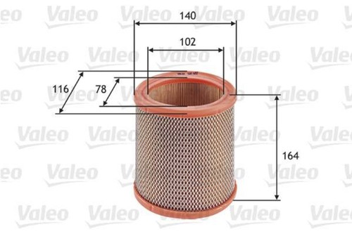 Valeo air filter for citroen - air,